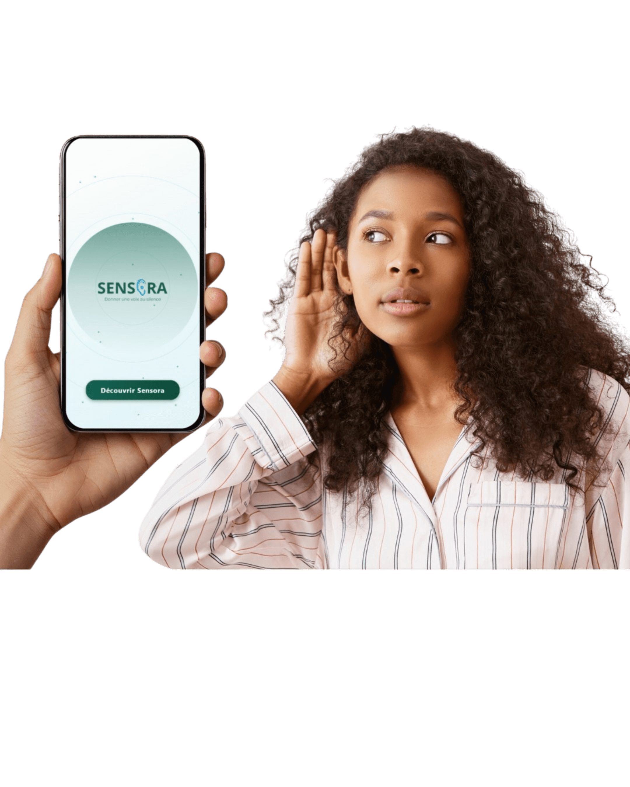 Sensora - Application mobile et utilisatrice